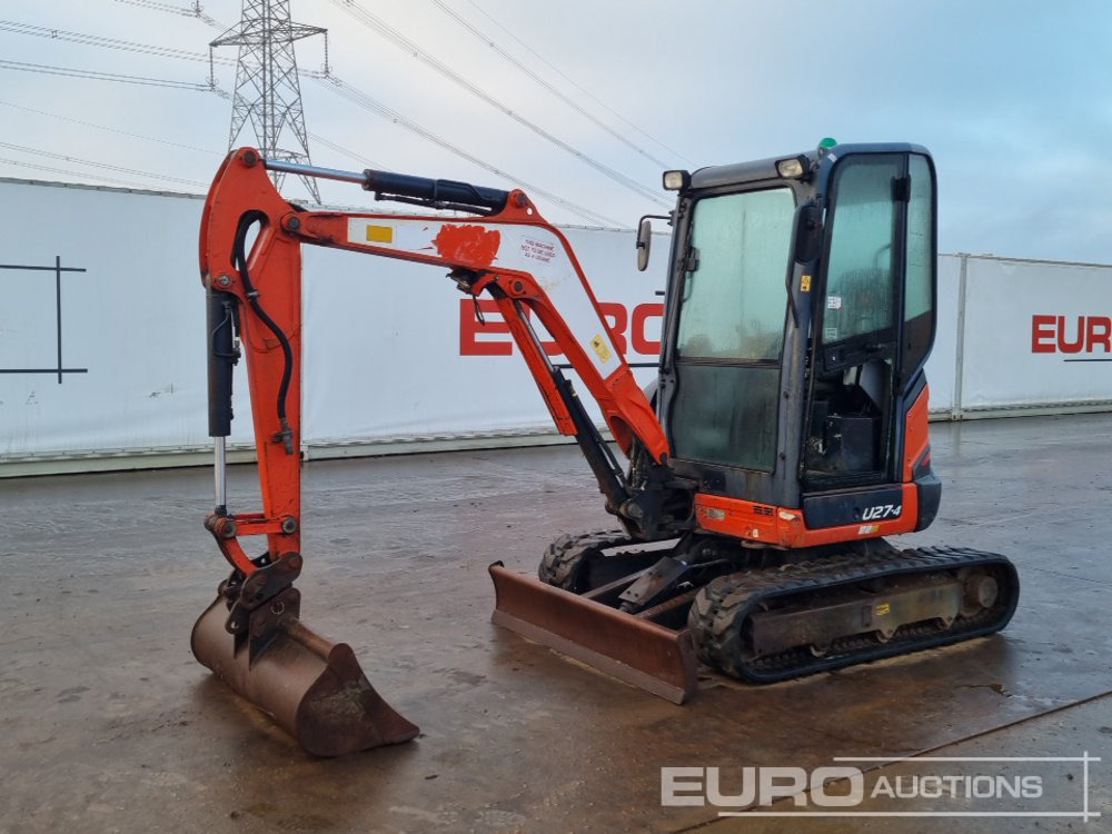 2016 Kubota U27-4 - Miniescavatore: foto 1 2016 Kubota U27-4 - Miniescavatore: foto 1
