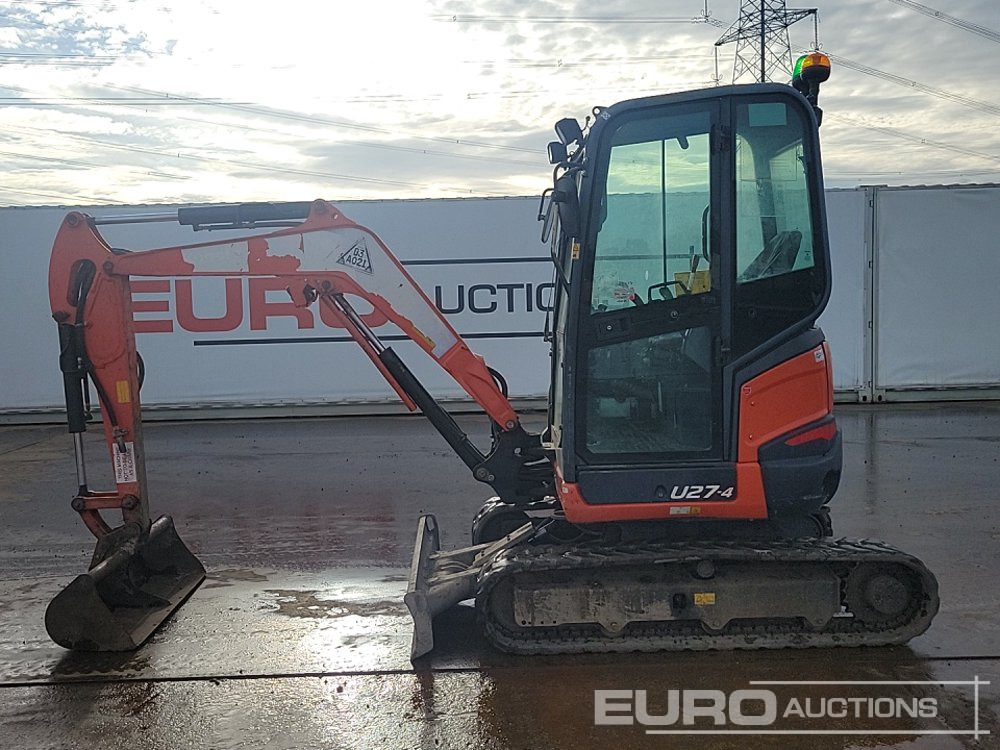 2016 Kubota U27-4 - Miniescavatore: foto 2 2016 Kubota U27-4 - Miniescavatore: foto 2