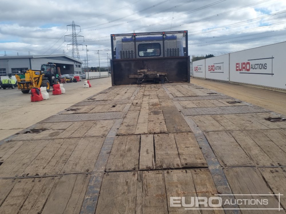 Autocarro con pianale/ Cassone fisso per il trasporto di mezzi pesanti 2016 Scania P370: foto 19