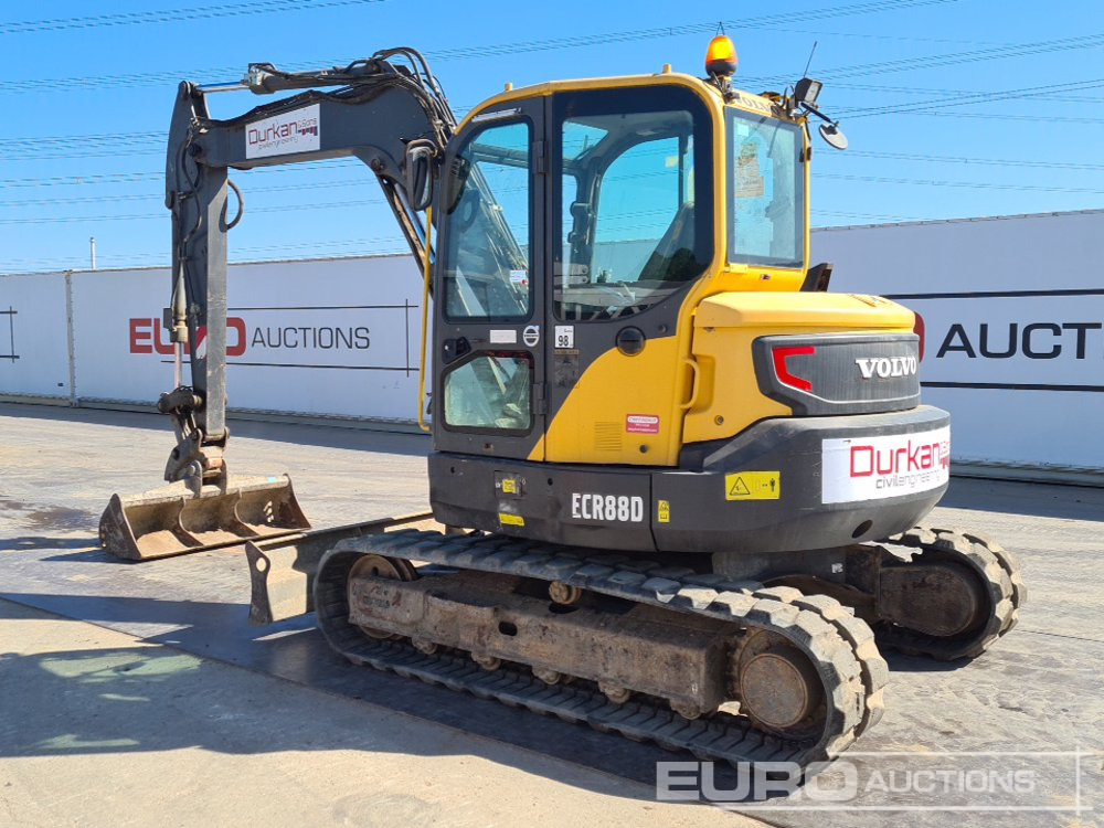 2016 Volvo ECR88D - Miniescavatore: foto 3 2016 Volvo ECR88D - Miniescavatore: foto 3