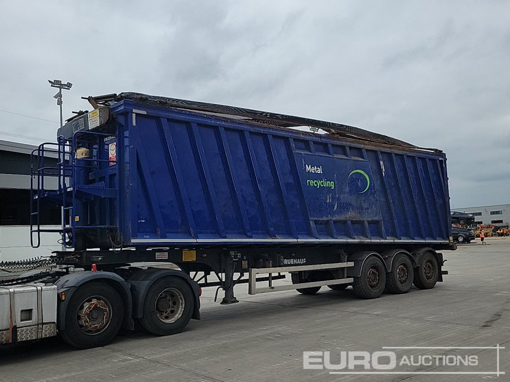 2017 Fruehauf Tri Axle Bulk Tipping Trailer, Easy Sheet - Semirimorchio ribaltabile: foto 1 2017 Fruehauf Tri Axle Bulk Tipping Trailer, Easy Sheet - Semirimorchio ribaltabile: foto 1