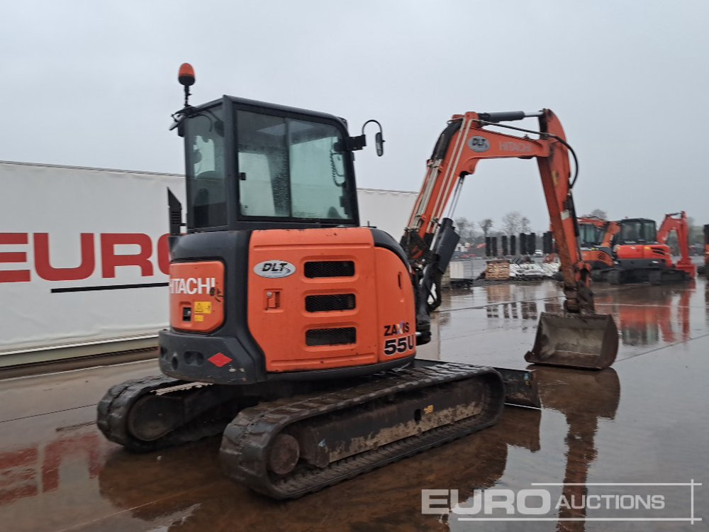 2017 Hitachi ZX55U-5A CLR - Miniescavatore: foto 5 2017 Hitachi ZX55U-5A CLR - Miniescavatore: foto 5