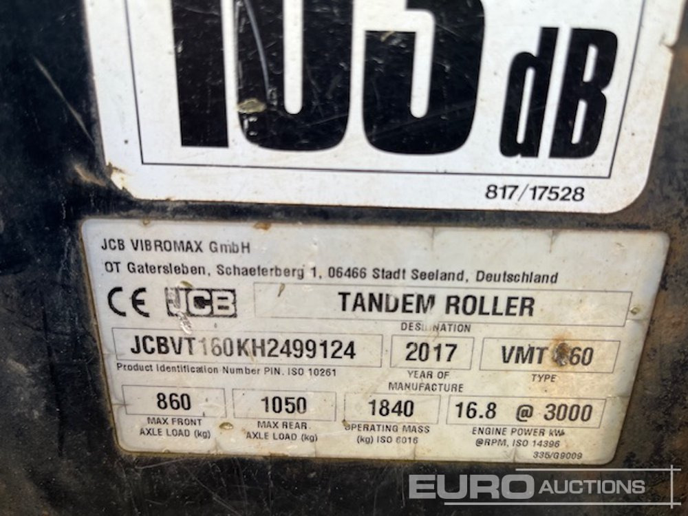 2017 JCB VMT160-80 - Rullo: foto 2 2017 JCB VMT160-80 - Rullo: foto 2