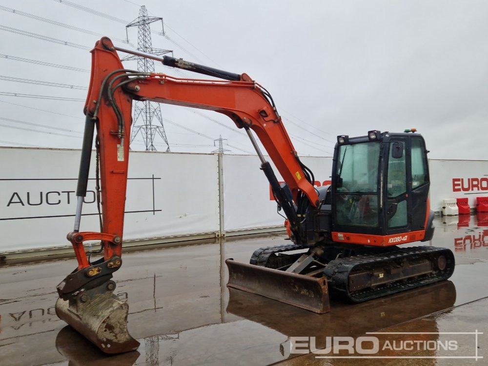 2017 Kubota KX080-4A - Miniescavatore: foto 1 2017 Kubota KX080-4A - Miniescavatore: foto 1