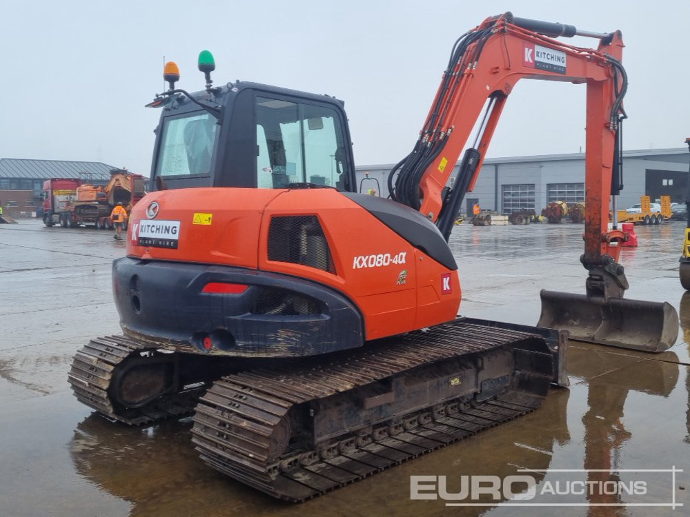 2017 Kubota KX080-4A - Miniescavatore: foto 5 2017 Kubota KX080-4A - Miniescavatore: foto 5