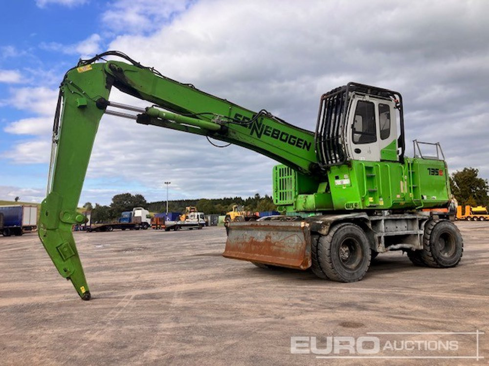 2017 Sennebogen 735E - Escavatore gommato: foto 1 2017 Sennebogen 735E - Escavatore gommato: foto 1