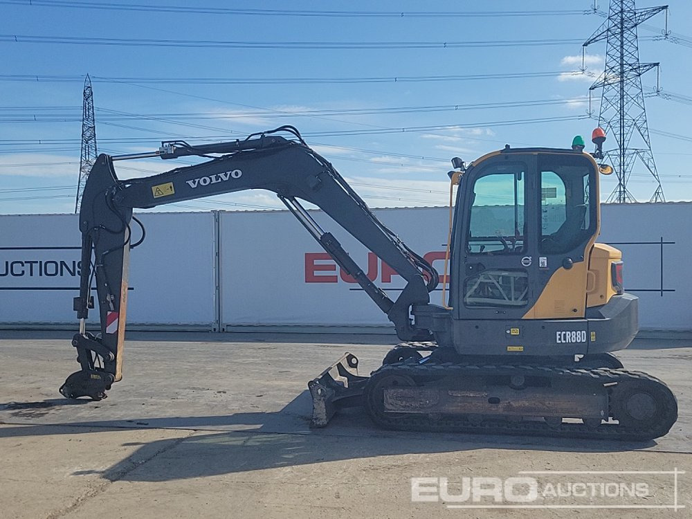 2017 Volvo ECR88D - Miniescavatore: foto 2 2017 Volvo ECR88D - Miniescavatore: foto 2
