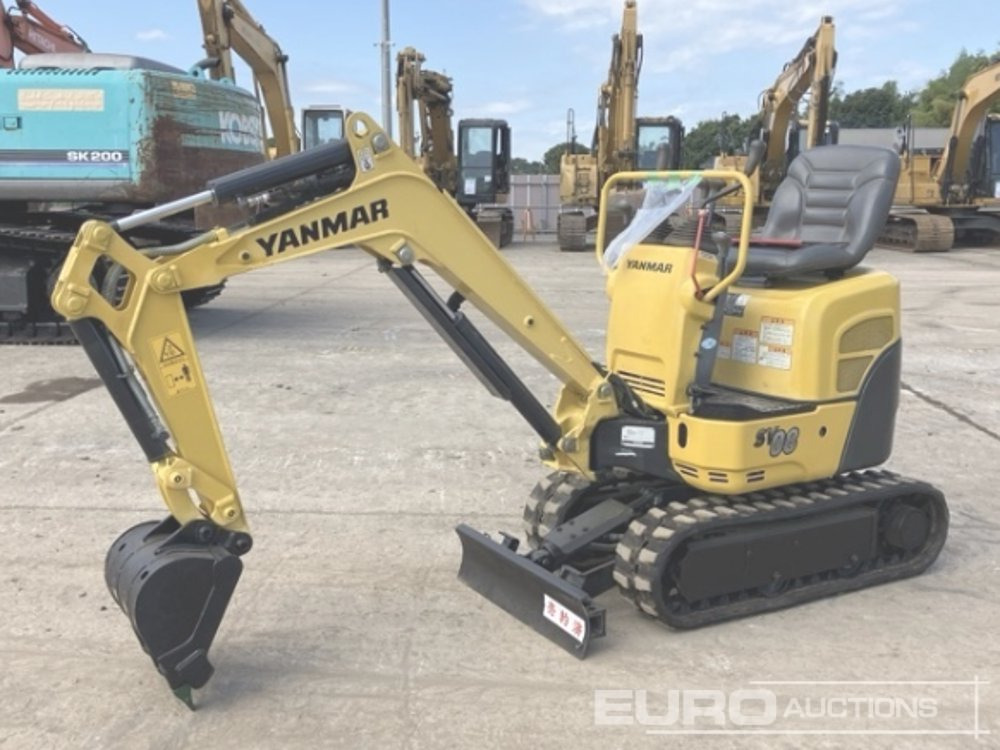 2017 Yanmar SV08-1A - Miniescavatore: foto 1 2017 Yanmar SV08-1A - Miniescavatore: foto 1