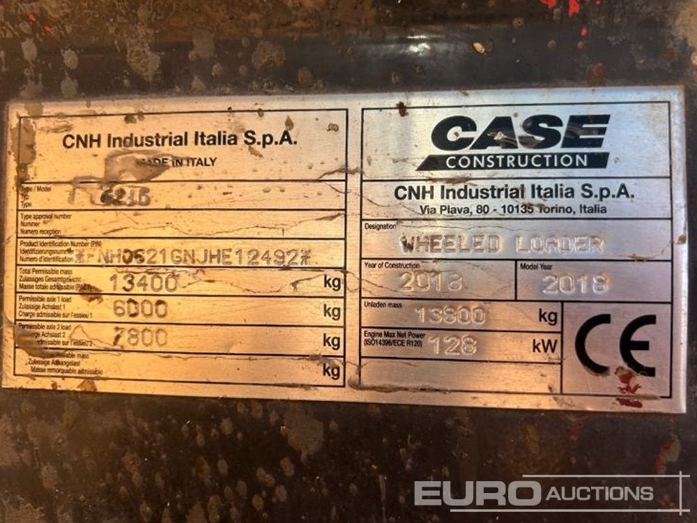 2018 Case 621G XR - Pala gommata: foto 4 2018 Case 621G XR - Pala gommata: foto 4