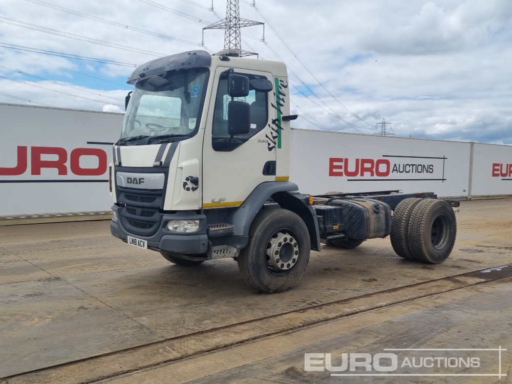 2018 DAF LF 260 - Autocarro telaio: foto 1 2018 DAF LF 260 - Autocarro telaio: foto 1