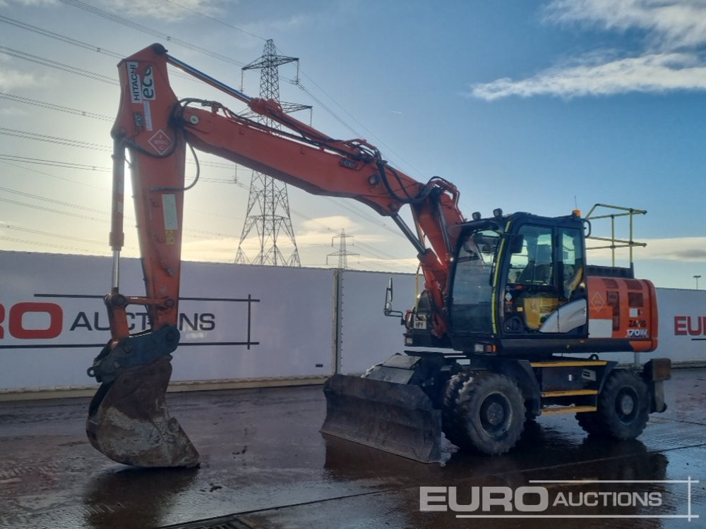 2018 Hitachi ZX170W-6 - Escavatore gommato: foto 1 2018 Hitachi ZX170W-6 - Escavatore gommato: foto 1