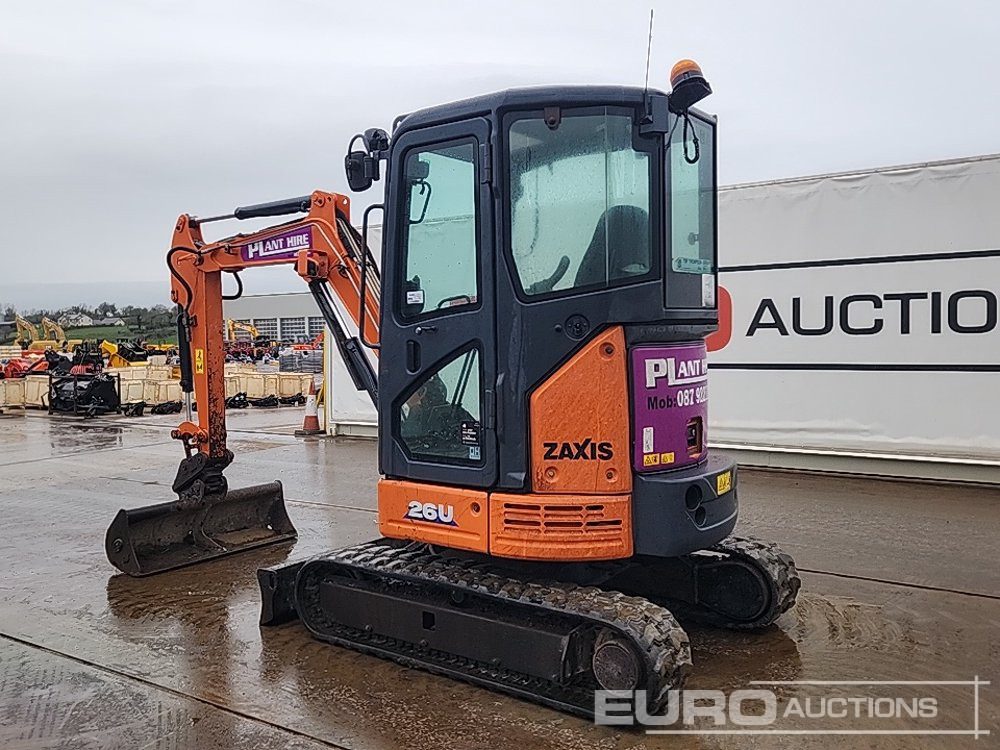 2018 Hitachi ZX26U-5A CR - Miniescavatore: foto 3 2018 Hitachi ZX26U-5A CR - Miniescavatore: foto 3