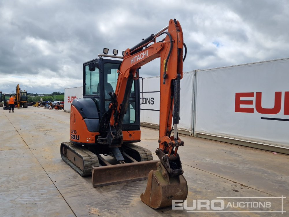Miniescavatore 2018 Hitachi ZX33U-5A CLR: foto 7
