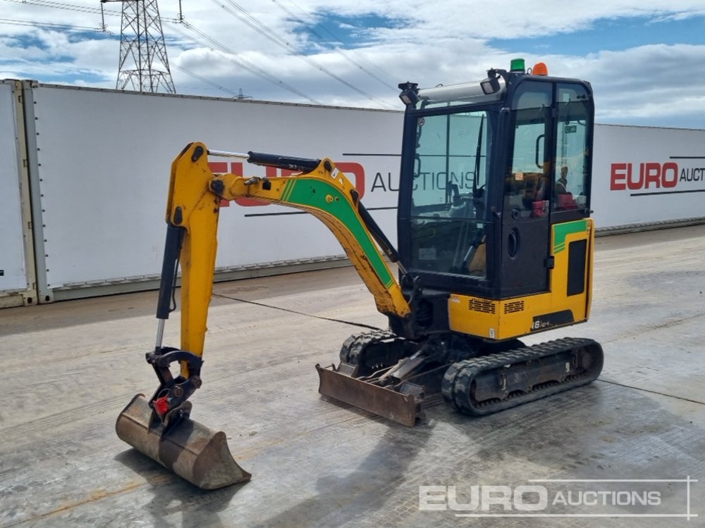 2018 JCB 16C-1 - Miniescavatore: foto 1 2018 JCB 16C-1 - Miniescavatore: foto 1