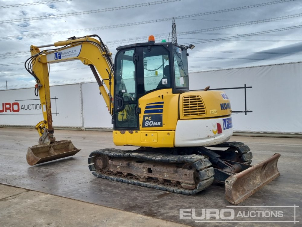 2018 Komatsu PC80MR-5 - Miniescavatore: foto 3 2018 Komatsu PC80MR-5 - Miniescavatore: foto 3