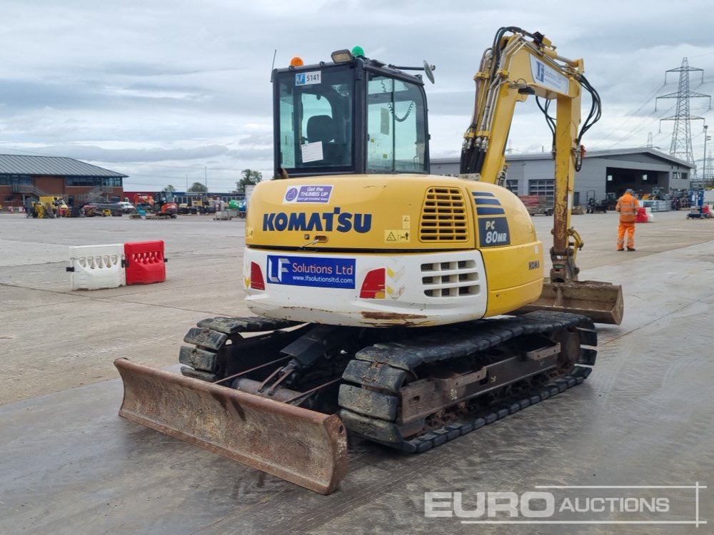 2018 Komatsu PC80MR-5 - Miniescavatore: foto 5 2018 Komatsu PC80MR-5 - Miniescavatore: foto 5