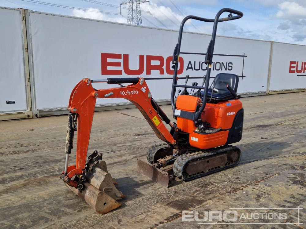 2018 Kubota K008-3 - Miniescavatore: foto 1 2018 Kubota K008-3 - Miniescavatore: foto 1