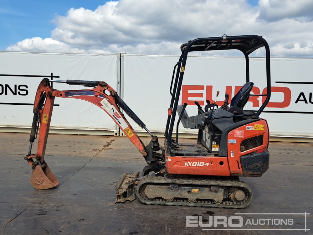 2018 Kubota KX018-4 - Miniescavatore: foto 2 2018 Kubota KX018-4 - Miniescavatore: foto 2