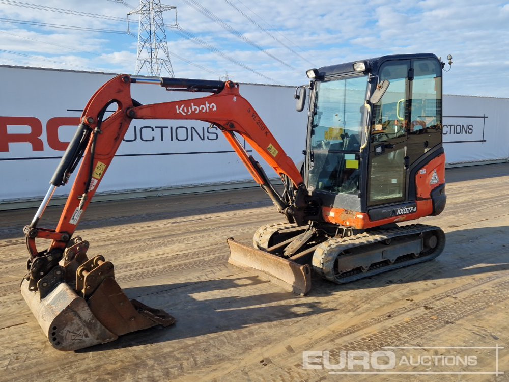 2018 Kubota KX027-4 - Miniescavatore: foto 1 2018 Kubota KX027-4 - Miniescavatore: foto 1