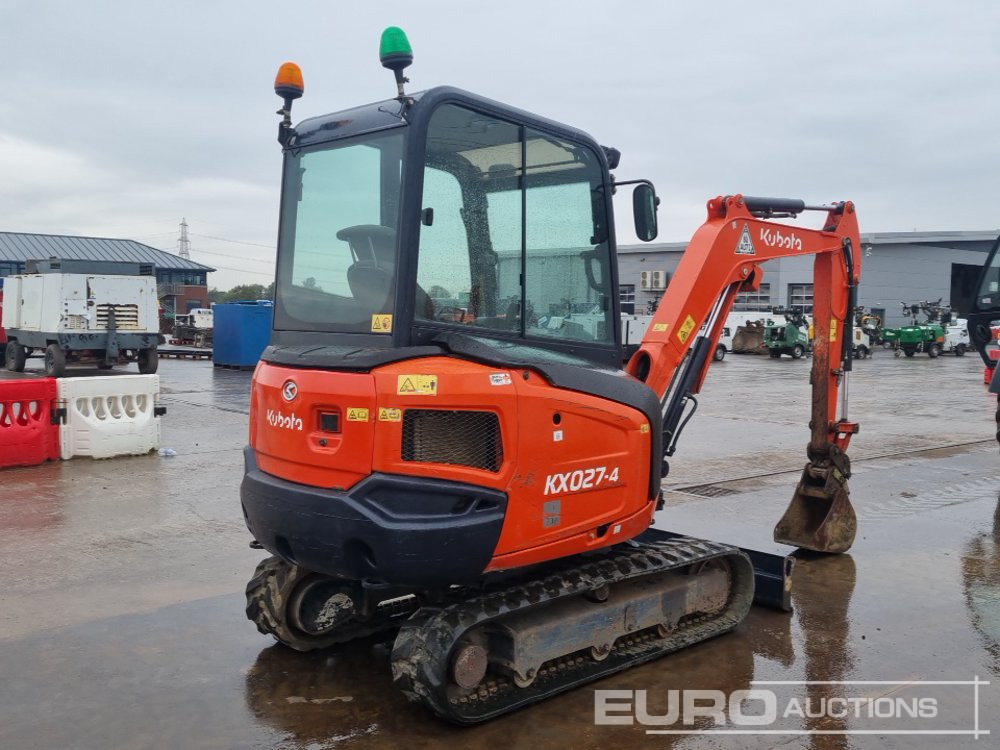 2018 Kubota KX027-4 - Miniescavatore: foto 5 2018 Kubota KX027-4 - Miniescavatore: foto 5