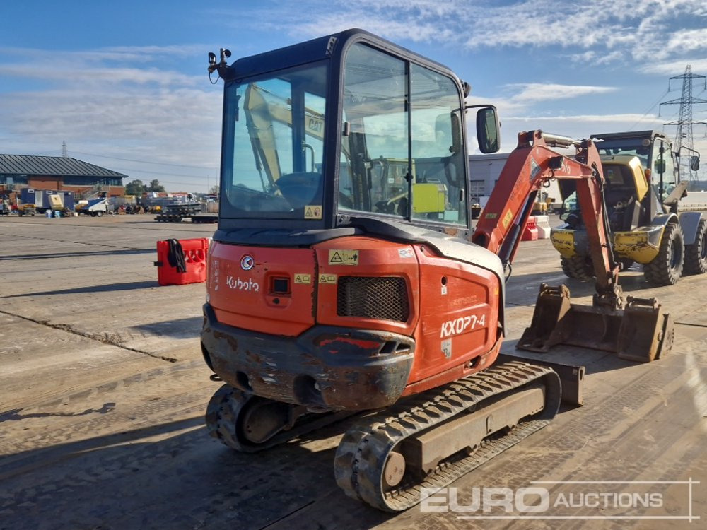2018 Kubota KX027-4 - Miniescavatore: foto 5 2018 Kubota KX027-4 - Miniescavatore: foto 5