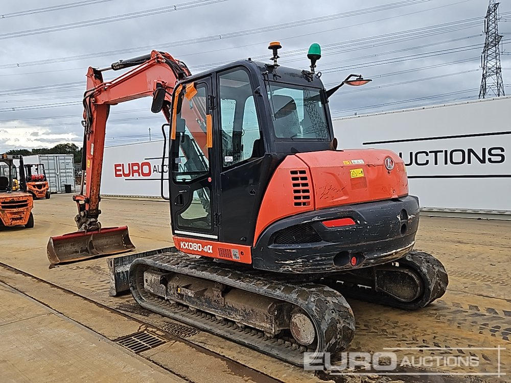 2018 Kubota KX080-4A - Miniescavatore: foto 3 2018 Kubota KX080-4A - Miniescavatore: foto 3