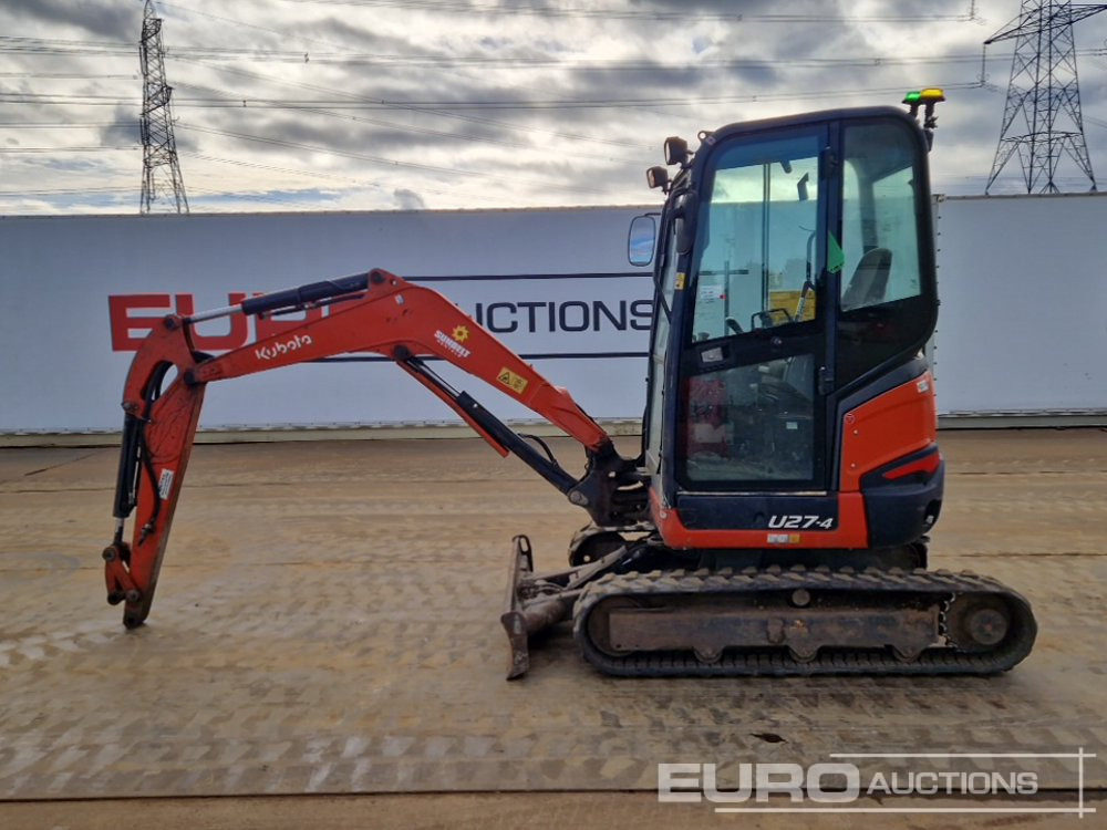 2018 Kubota U27-4 - Miniescavatore: foto 2 2018 Kubota U27-4 - Miniescavatore: foto 2