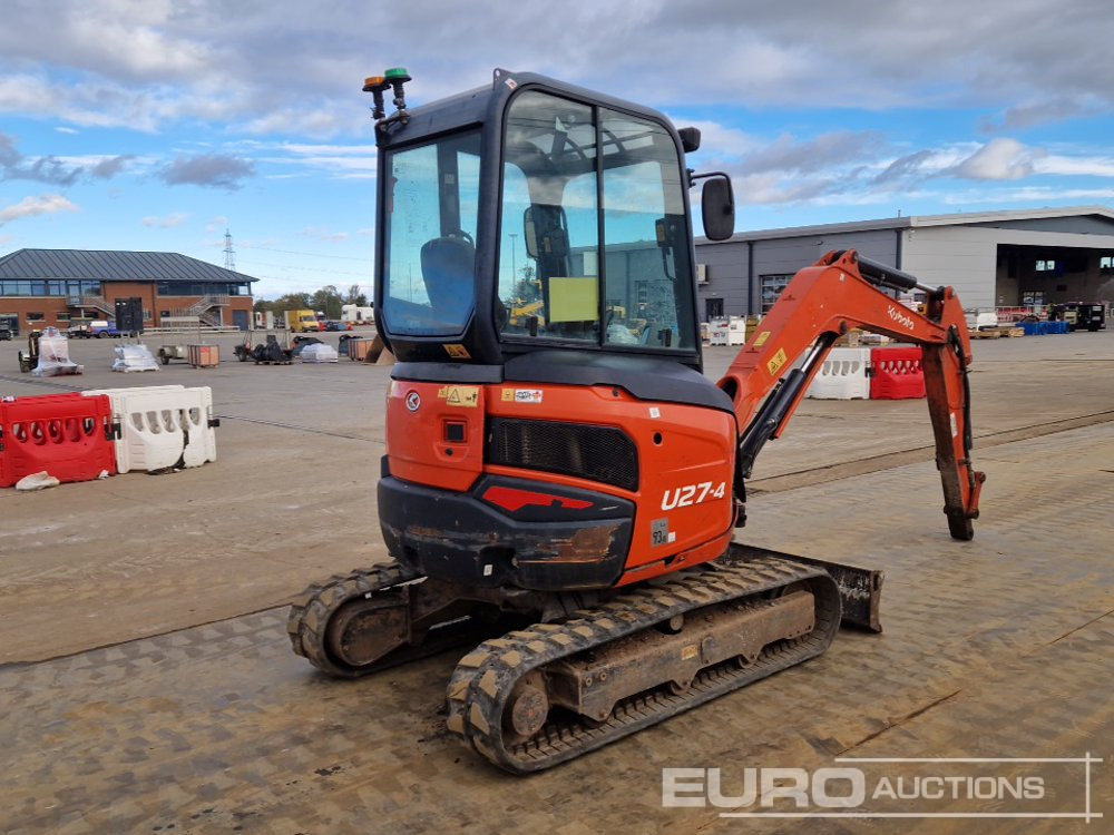 2018 Kubota U27-4 - Miniescavatore: foto 5 2018 Kubota U27-4 - Miniescavatore: foto 5