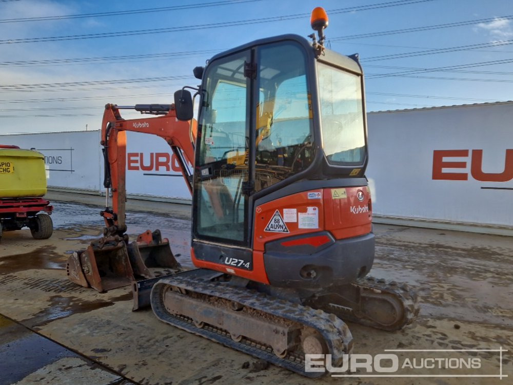 2018 Kubota U27-4 - Miniescavatore: foto 3 2018 Kubota U27-4 - Miniescavatore: foto 3