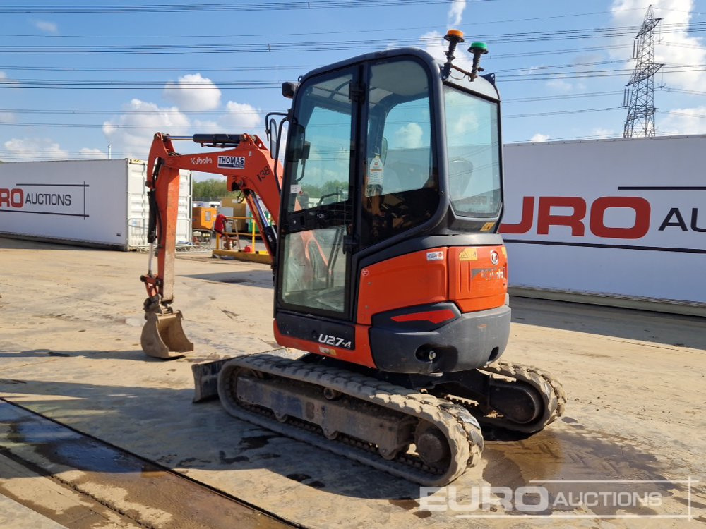 2018 Kubota U27-4 - Miniescavatore: foto 3 2018 Kubota U27-4 - Miniescavatore: foto 3