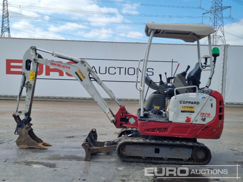 2018 Takeuchi TB216 - Miniescavatore: foto 2 2018 Takeuchi TB216 - Miniescavatore: foto 2
