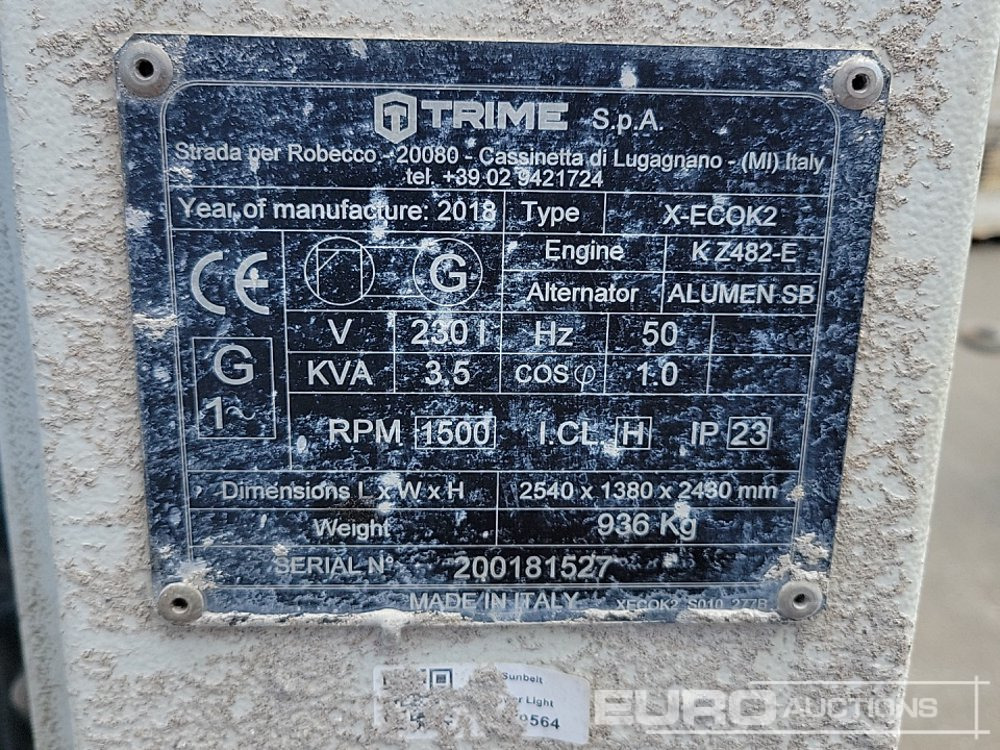 Torre faro 2018 Trime X-ECOK2: foto 34