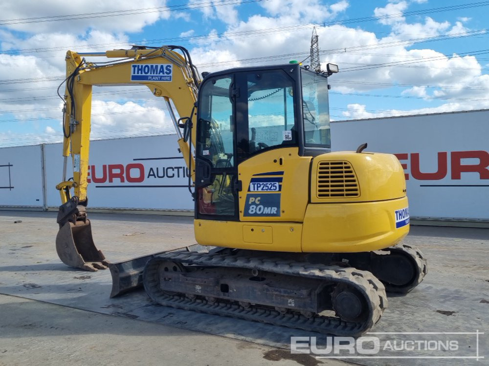2019 Komatsu PC80MR-5 - Miniescavatore: foto 3 2019 Komatsu PC80MR-5 - Miniescavatore: foto 3