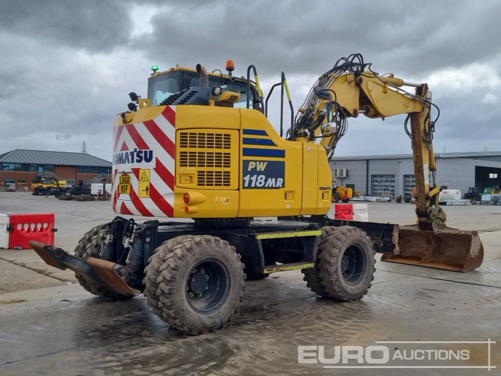 2019 Komatsu PW118MR-11 - Escavatore gommato: foto 5 2019 Komatsu PW118MR-11 - Escavatore gommato: foto 5