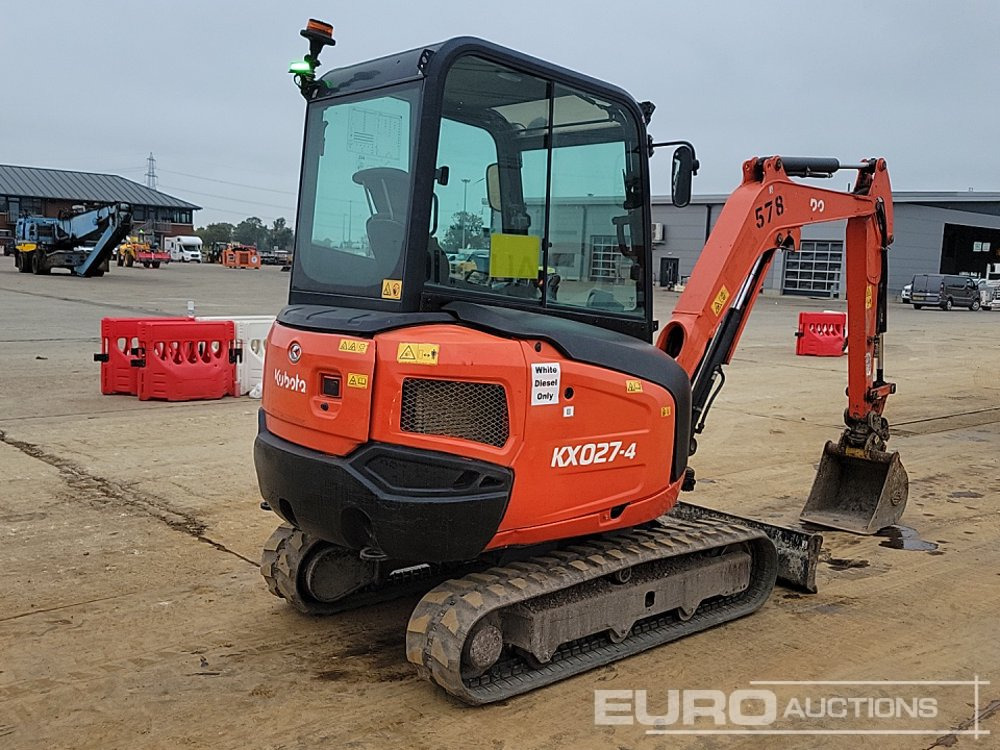 2019 Kubota KX027-4 - Miniescavatore: foto 5 2019 Kubota KX027-4 - Miniescavatore: foto 5