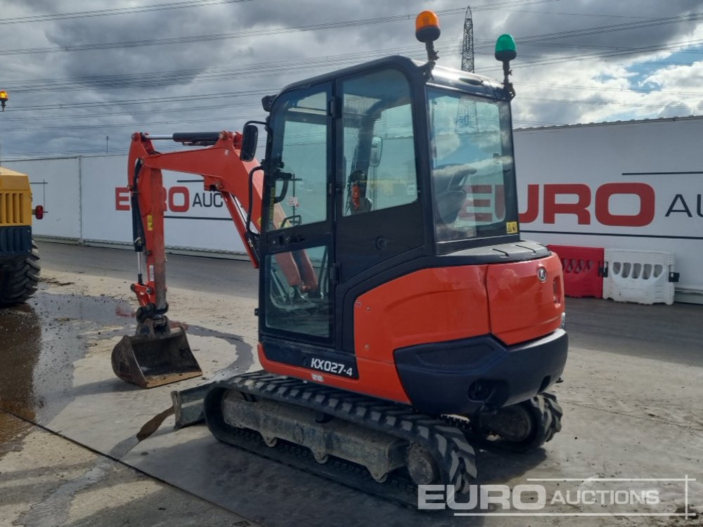 2019 Kubota KX027-4 - Miniescavatore: foto 3 2019 Kubota KX027-4 - Miniescavatore: foto 3