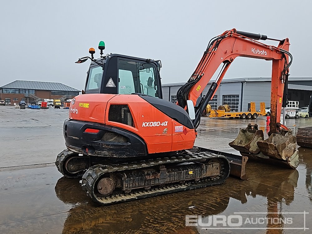 2019 Kubota KX080-4A - Miniescavatore: foto 5 2019 Kubota KX080-4A - Miniescavatore: foto 5