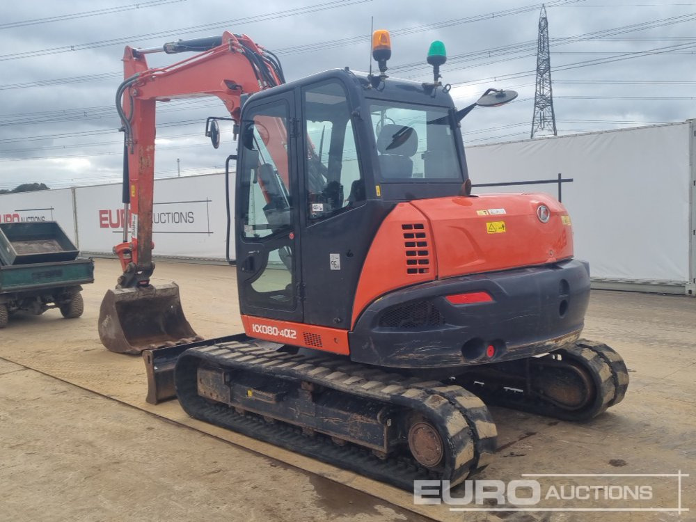 2019 Kubota KX080-4A2 - Miniescavatore: foto 3 2019 Kubota KX080-4A2 - Miniescavatore: foto 3