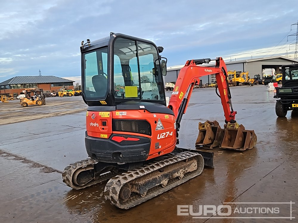 2019 Kubota U27-4 - Miniescavatore: foto 5 2019 Kubota U27-4 - Miniescavatore: foto 5