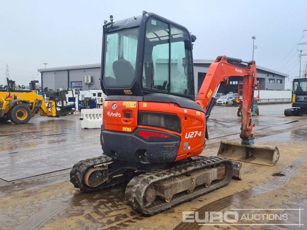 2019 Kubota U27-4 - Miniescavatore: foto 5 2019 Kubota U27-4 - Miniescavatore: foto 5