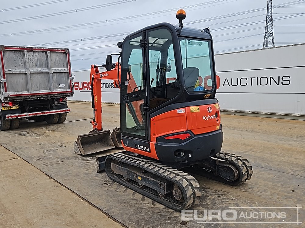 2019 Kubota U27-4 - Miniescavatore: foto 3 2019 Kubota U27-4 - Miniescavatore: foto 3