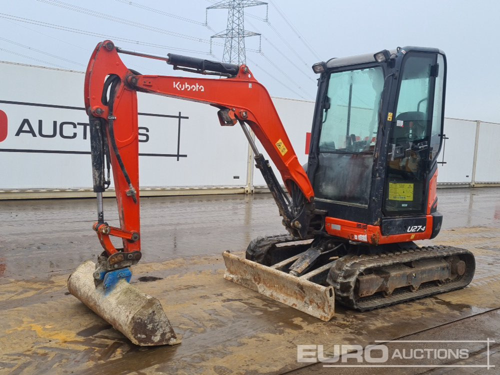 2019 Kubota U27-4 - Miniescavatore: foto 1 2019 Kubota U27-4 - Miniescavatore: foto 1