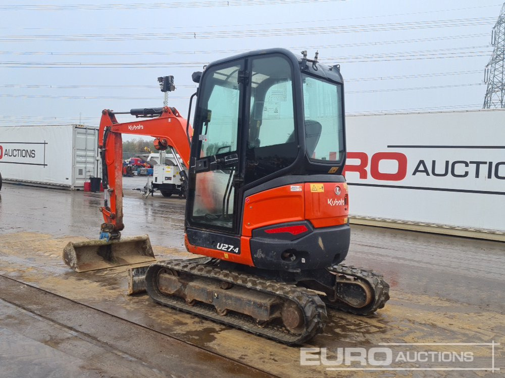 2019 Kubota U27-4 - Miniescavatore: foto 3 2019 Kubota U27-4 - Miniescavatore: foto 3