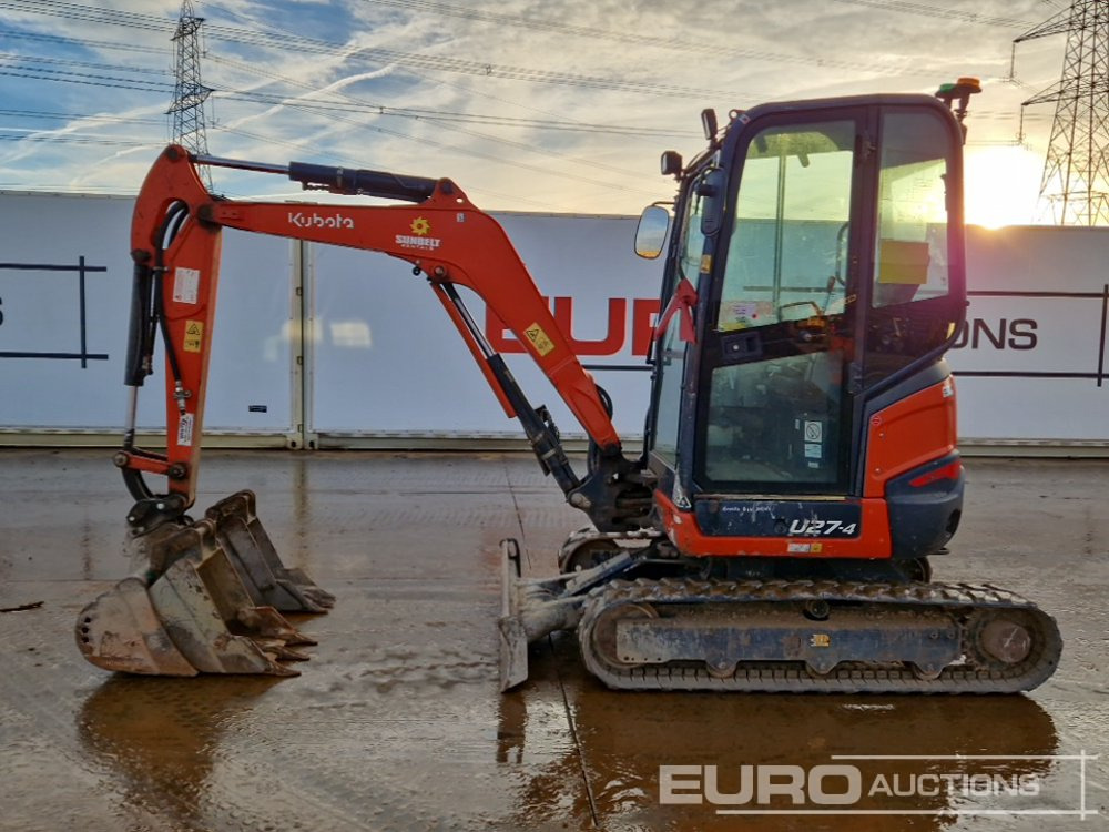 2019 Kubota U27-4 - Miniescavatore: foto 2 2019 Kubota U27-4 - Miniescavatore: foto 2