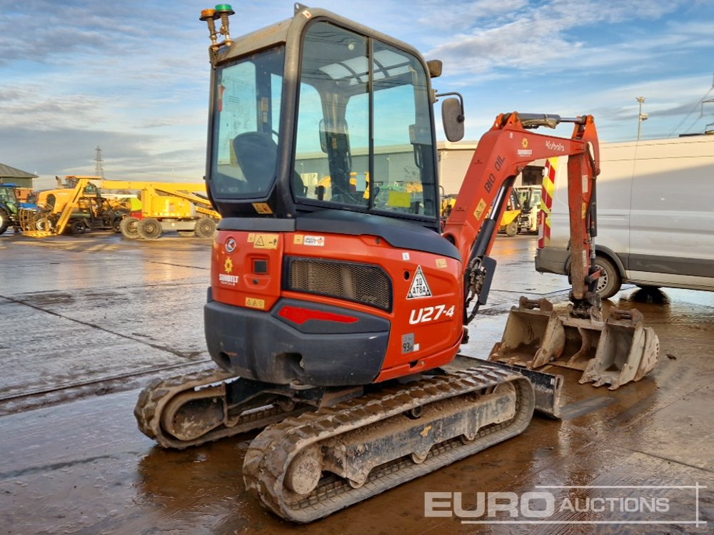 2019 Kubota U27-4 - Miniescavatore: foto 5 2019 Kubota U27-4 - Miniescavatore: foto 5