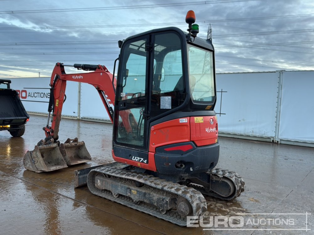 2019 Kubota U27-4 - Miniescavatore: foto 3 2019 Kubota U27-4 - Miniescavatore: foto 3