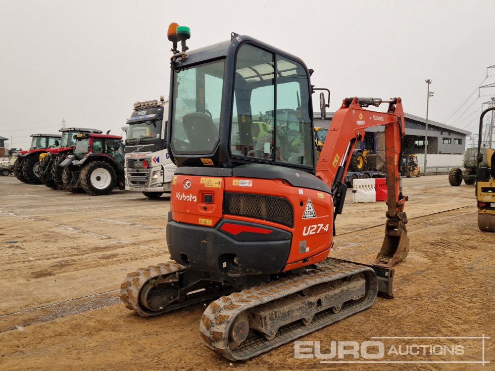 2019 Kubota U27-4 - Miniescavatore: foto 5 2019 Kubota U27-4 - Miniescavatore: foto 5
