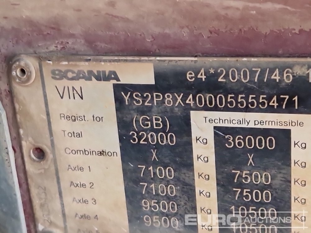 Autocarro ribaltabile 2019 Scania P410XT: foto 39