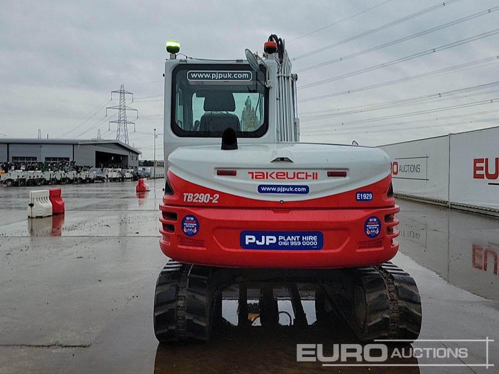 2019 Takeuchi TB290-2 - Miniescavatore: foto 4 2019 Takeuchi TB290-2 - Miniescavatore: foto 4