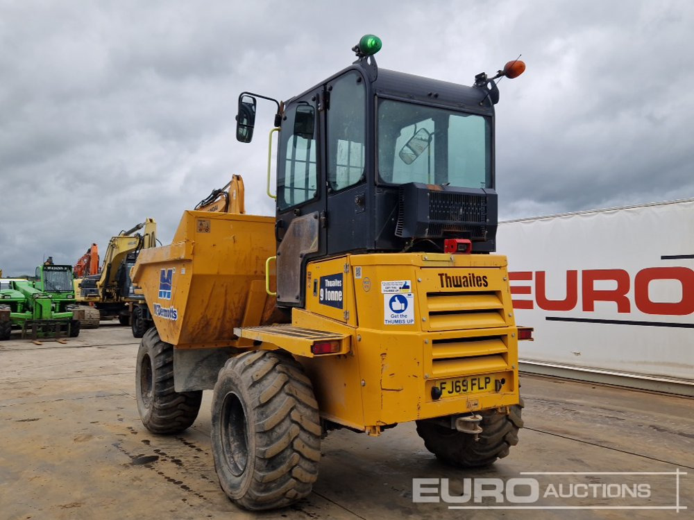 2019 Thwaites 9 Ton Dumper, Full Cab, 4 Way Camera, A/C - Mini dumper: foto 3 2019 Thwaites 9 Ton Dumper, Full Cab, 4 Way Camera, A/C - Mini dumper: foto 3